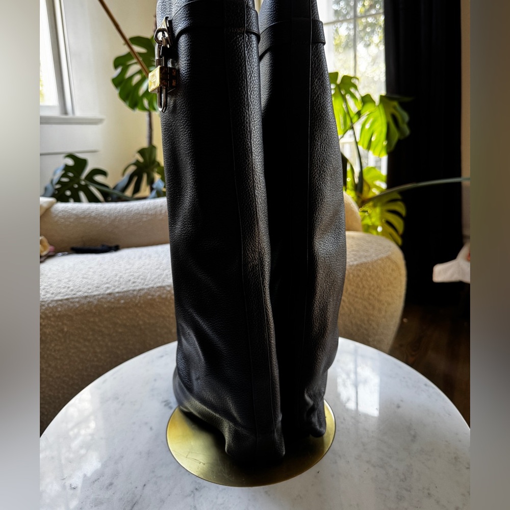SHARK LOCK PANT BOOTS IN GRAINED LEATHER 41 - Picture 6 of 10
